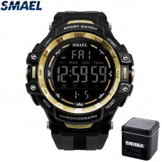 Наручные часы SMAEL 1350 Чёрно-золотые