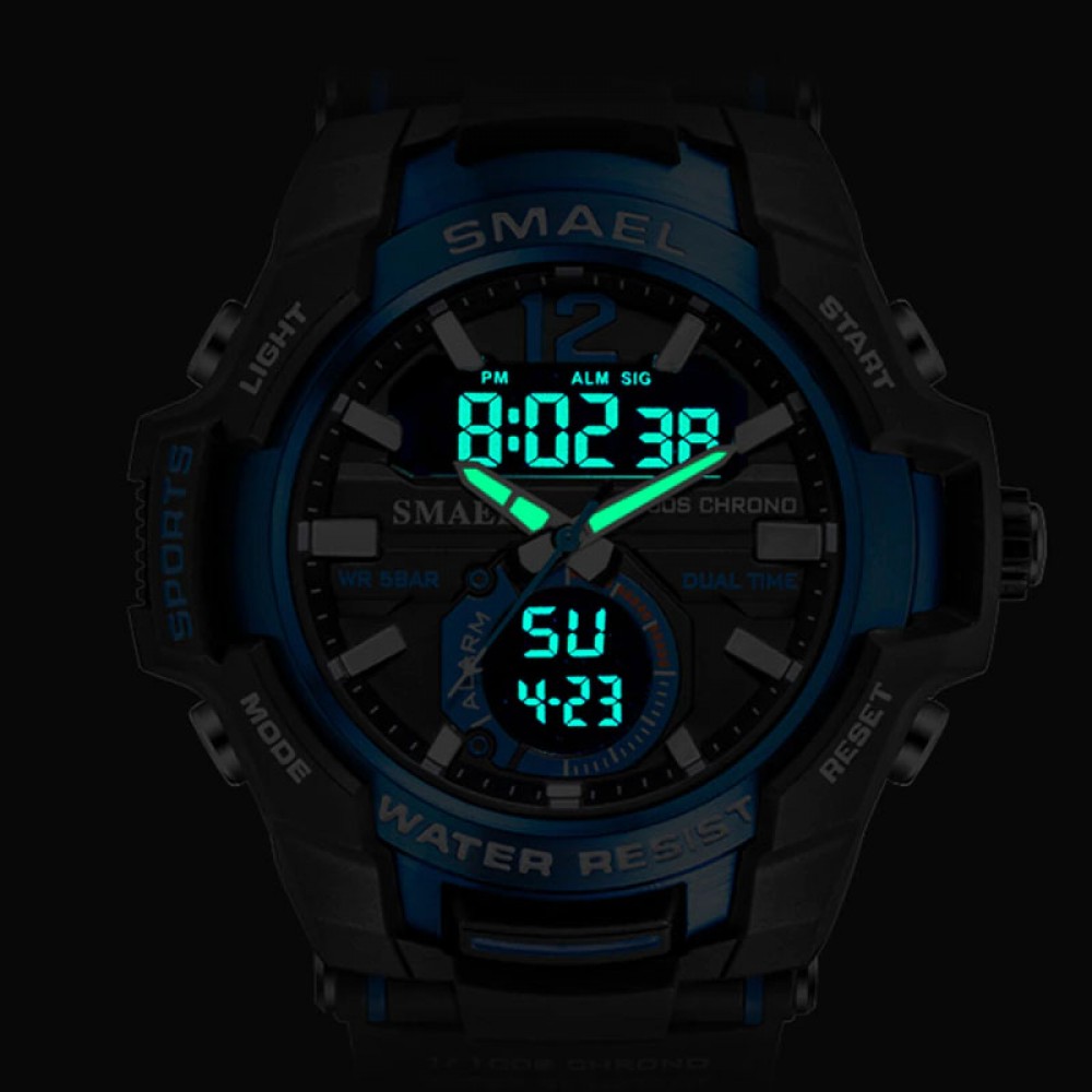 Наручные часы SMAEL 1805 Чёрно-серебристые