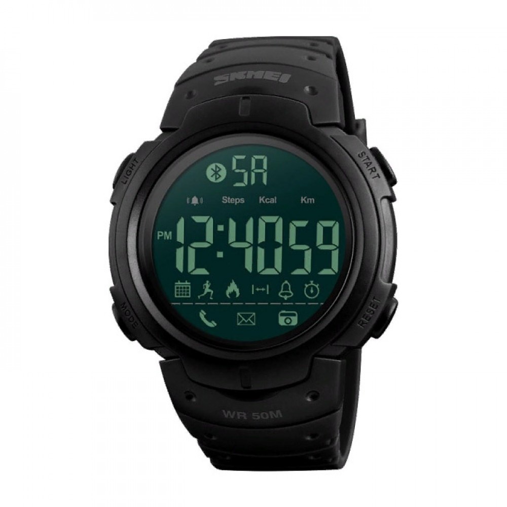 Смарт часы с фитнес-трекером SKMEI 1301 Чёрные